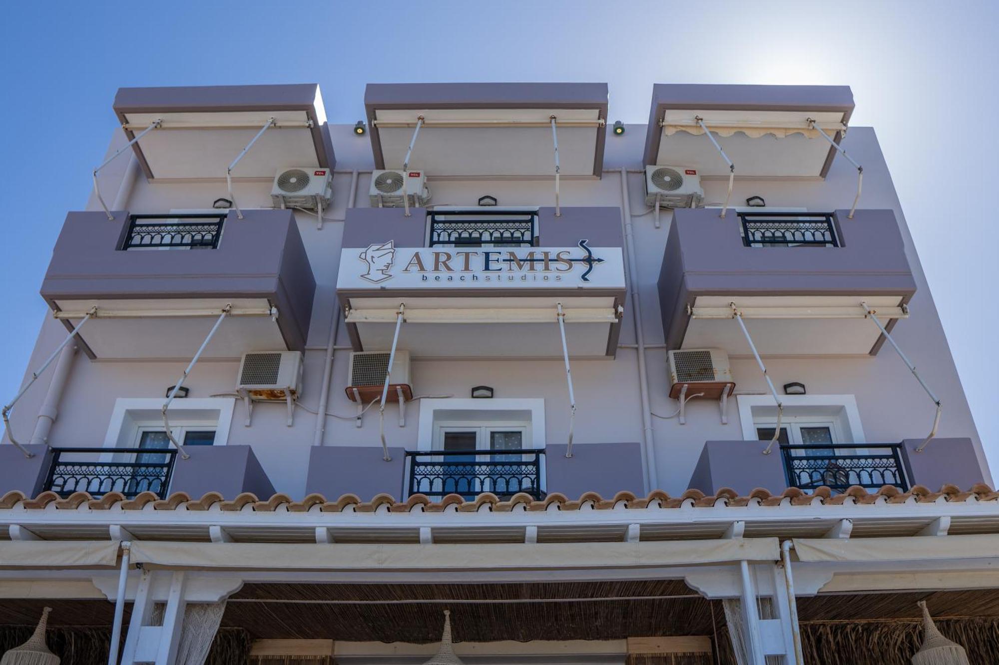 Artemis Beach Studios Kalamaki  Exterior foto