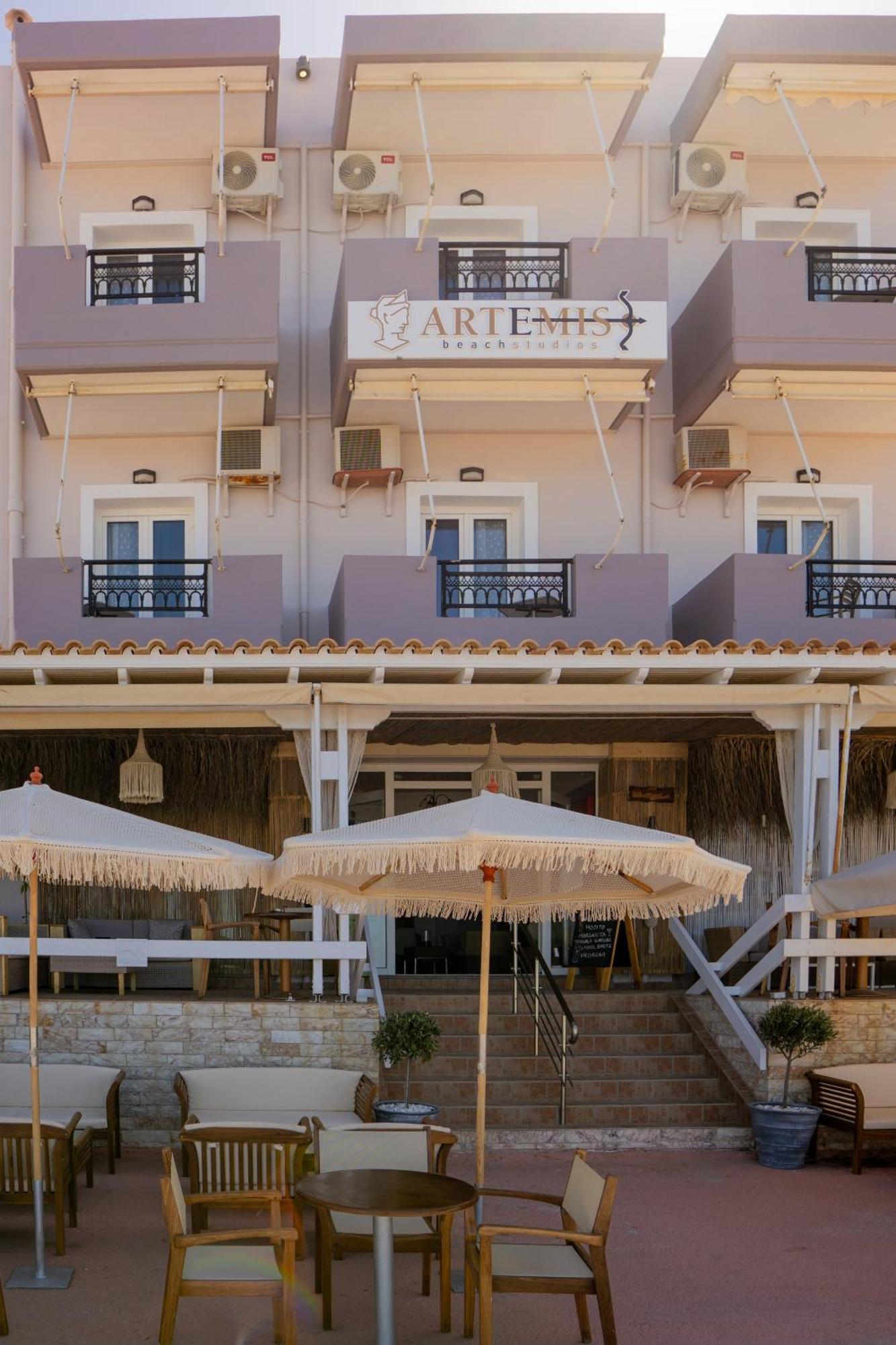 Artemis Beach Studios Kalamaki  Exterior foto