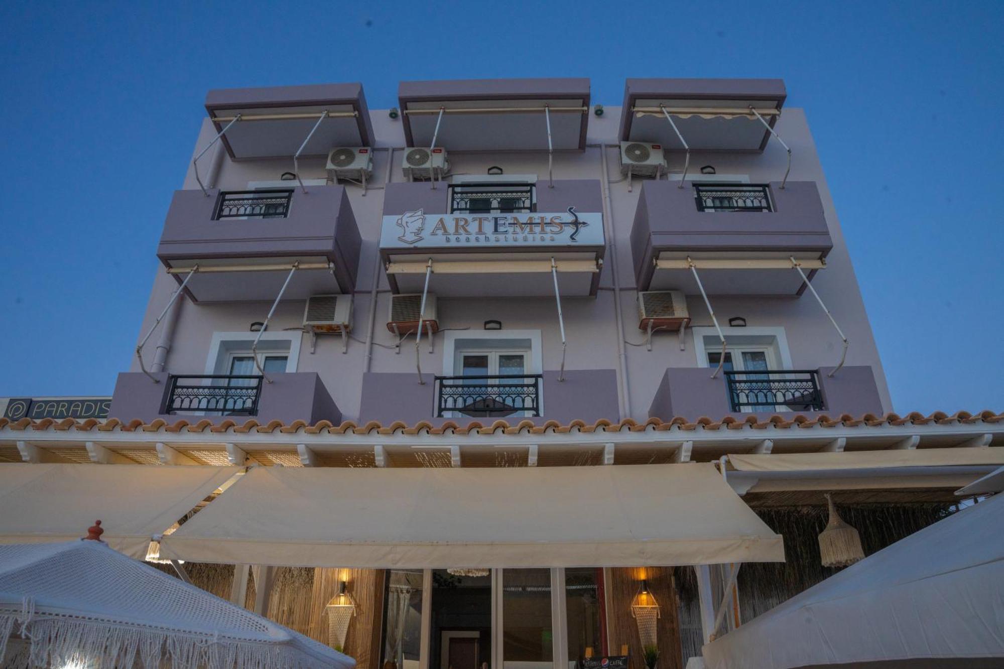 Artemis Beach Studios Kalamaki  Exterior foto